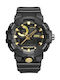 Weide Digital Herrenuhr Chronograph Batterie mit Schwarz Kautschukarmband