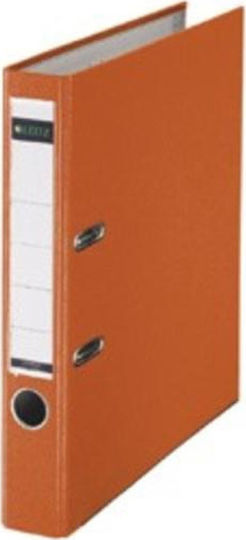 Leitz Класьор 4/32 за Хартия A4 с 2 Rings Пръстени Оранжев No 1015 1бр