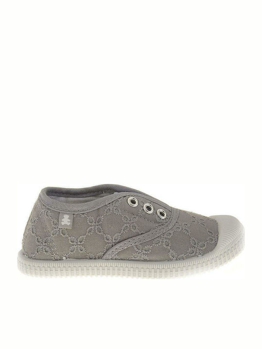 Lulu Castagnette Zestou Loafer Slip On LC552041 Γκρι