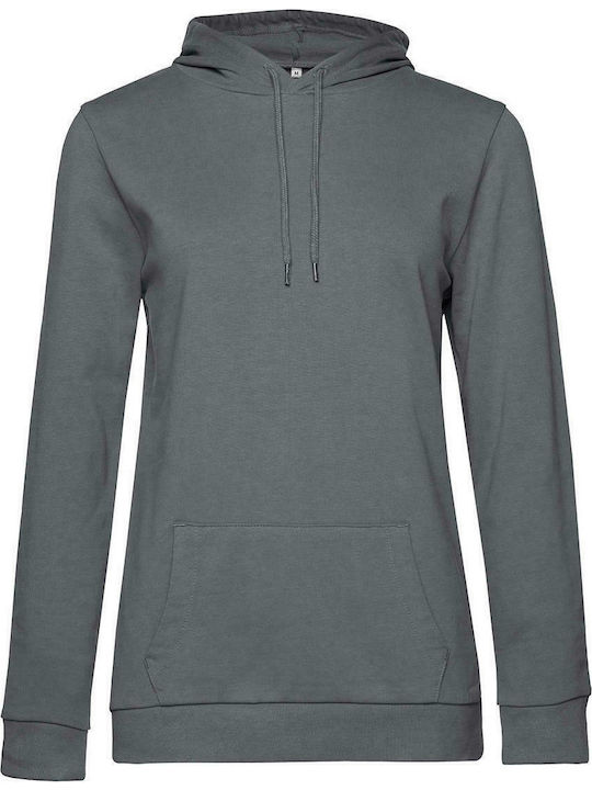 B&C Werbe-Hoodie in Gray Farbe