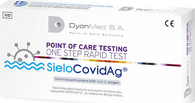 DyonMed Sielo CovidAg 1τμχ Διαγνωστικό Τεστ Ταχείας Ανίχνευσης Αντιγόνων με Δείγμα Σάλιου