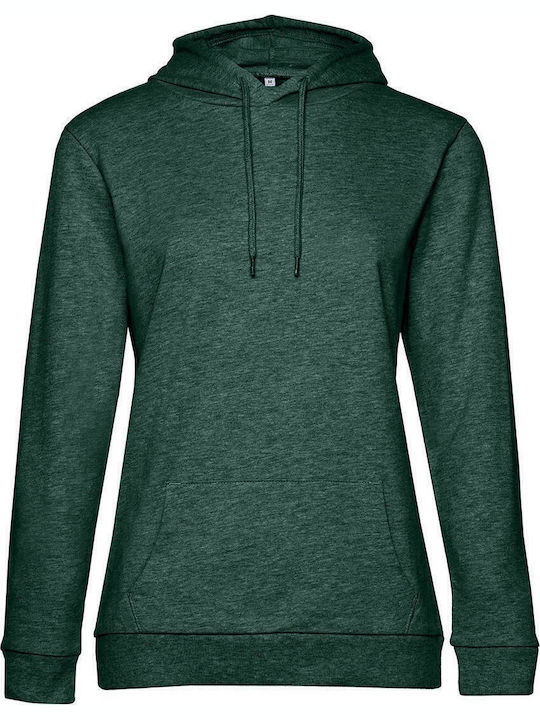 B&C Women's Long Sleeve Promotional Sweatshirt Green