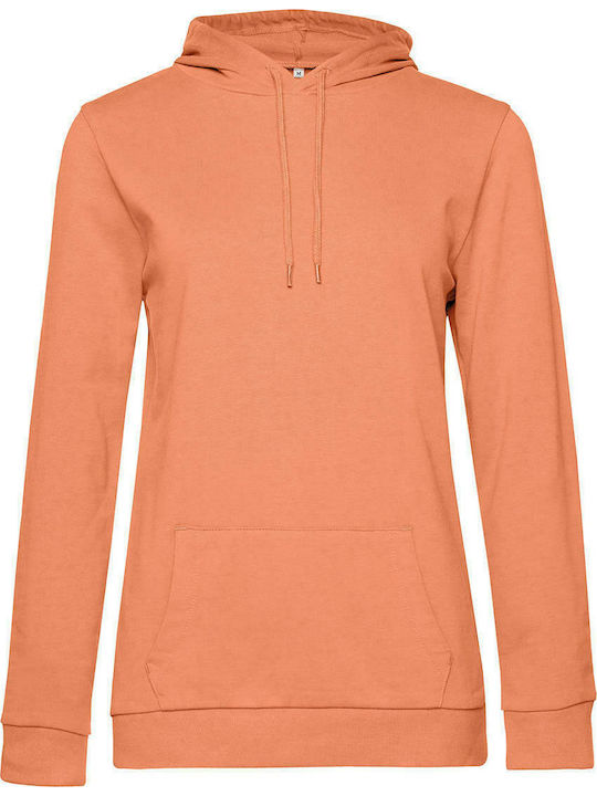 B&C Women's Long Sleeve Promotional Sweatshirt Orange