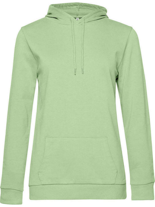 B&C Women's Long Sleeve Promotional Sweatshirt Green