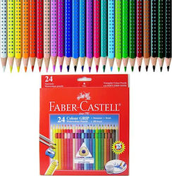 Faber-Castell Κραγιόν Ξύλινα 24τμχ