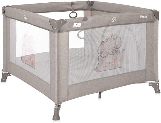 Lorelli Happy Game Zone Elephant Park mit Matratze Beige String 100x100cm