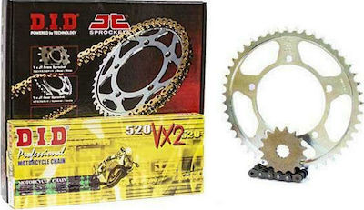 DID Chain & Sprocket Kit (16-45-525VX) for Yamaha MT-09 / Tracer 900 2016-2017