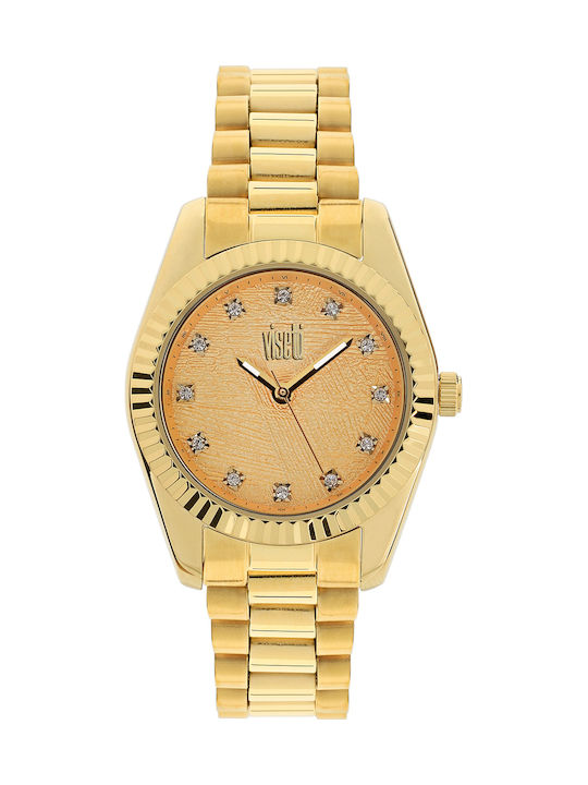 Visetti City Link Women's Watch with Gold Metal...