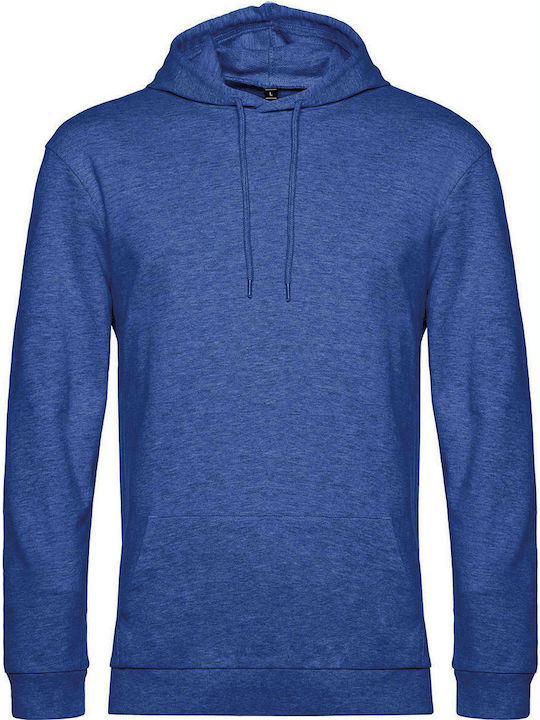 B&C Werbe-Hoodie in Blau Farbe