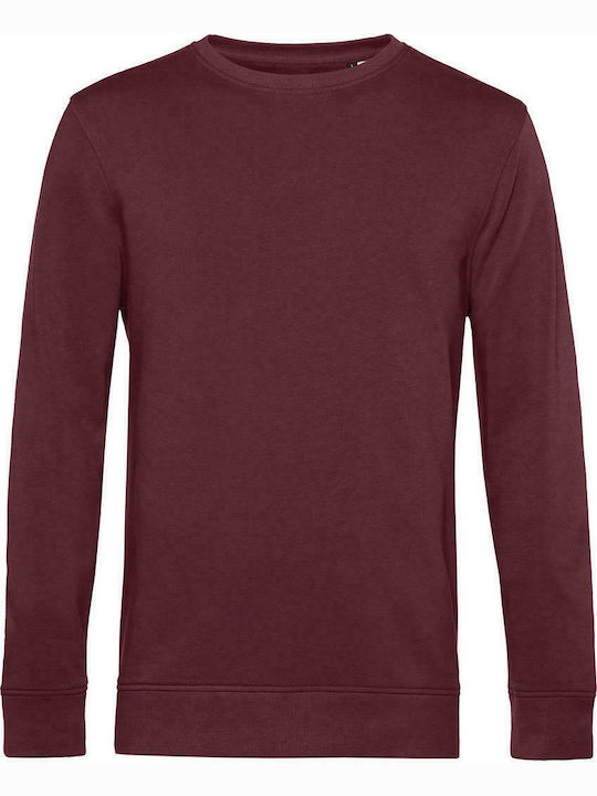 B&C Werbe-Hoodie Burgundy