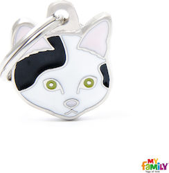 My Family Katzen-ID-Tag in Katzen-Form Friends Europäische Kurzhaar Personalisierung