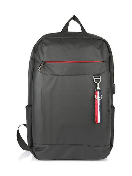 Beverly Hills Polo Club Backpack Αδιάβροχο 22lt Μαύρο Beverly Hills Polo Club Backpack Αδιάβροχο 22lt Μαύρο