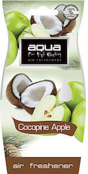 Aqua Car Air Freshener Tab Pendand The Naturals Coco Pine Apple 00-0