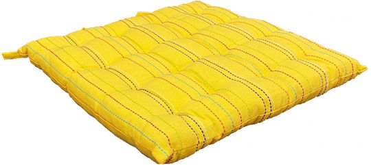 Linea Home Ν640 Καρέκλας Κήπου Κίτρινο 40x40εκ. Linea Home Ν640 Καρέκλας Κήπου Κίτρινο 40x40εκ.