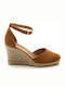 Ragazza Women's Suede Platform Espadrilles Ανοιχτό Ταμπά