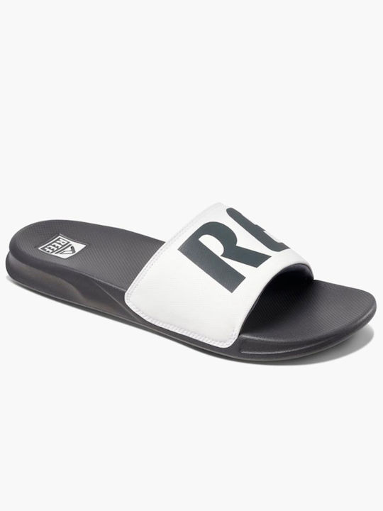 Reef One Men's Slides White