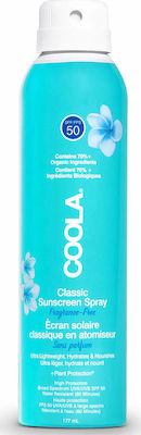 Coola Sunscreen Cream for the Body SPF50 in Spray 177ml