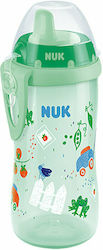 Nuk Kiddy Cup Garden Cana de antrenament Plastic Green Garden pentru 12m+m+ 300ml