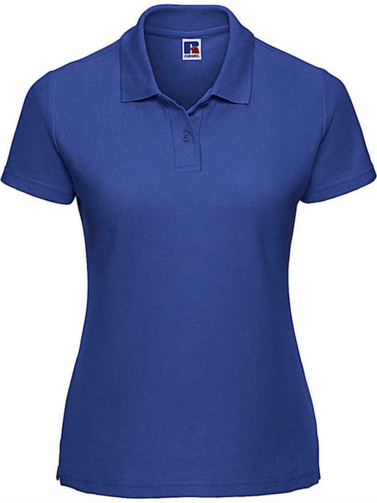 Russell Europe Women's Short Sleeve Promotional Blouse Blue