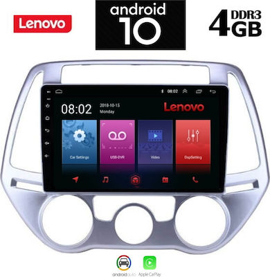 Lenovo Sistem Audio Auto pentru Hyundai i20 2008-2014 (Bluetooth/USB/AUX/WiFi/GPS/Partitură) cu Ecran Tactil 9" LENOVO SSX9789_GPS