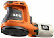 AEG Tools BEX18-125 Solo Battery Powered Eccentric Sander 125mm Battery 18V with Suction System 4935451086