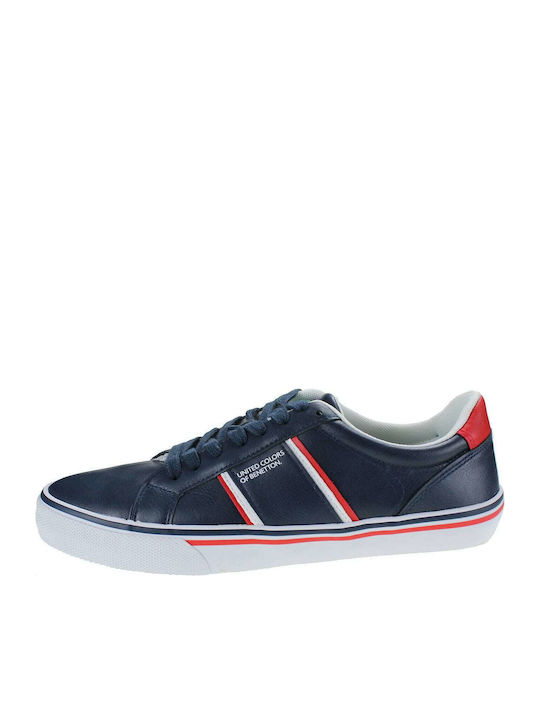 Benetton Crispy Ανδρικά Sneakers Navy Μπλε BTM110220-3251
