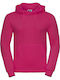 Russell Europe Men's Long Sleeve Promotional Sweatshirt Fuchsia