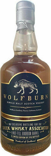 Bourbon Barrel Griechisches Single Malt Whisky Schottland in einer Box 58,3% 700ml