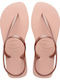 Flash Urban Flip Flops In Sandal Style In Rose Gold Colour