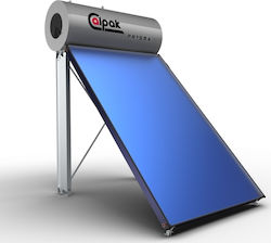 Calpak Prisma Ηλιακός Θερμοσίφωνας 160lt/2.5m² Glass Διπλής Ενέργειας με Επιλεκτικό Συλλέκτη