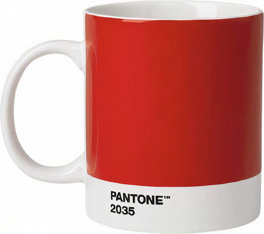 Pantone Lifestyle Mug from Porcelain Red 375ml