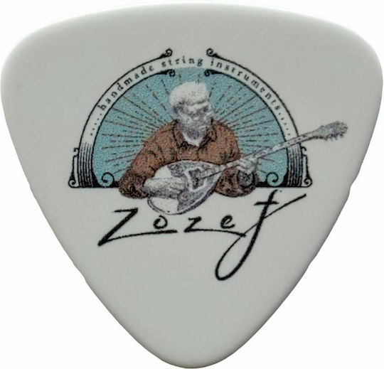 Zozef Penă Bouzouki Logo Alb Grosime 0.67mm Ambalaj 1buc Medium
