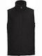 Russell Europe Men's Sleeveless Promotional Cardigan Black