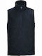 Russell Europe Men's Sleeveless Promotional Cardigan Navy Blue