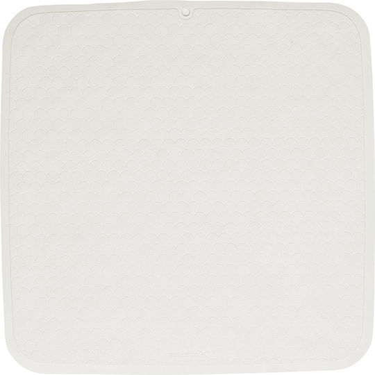 Sealskin Rubelle Αντιολισθητικό Ντουζιέρας με Βεντούζες Λευκό 52x52εκ.