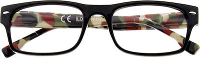 Zippo Unisex Reading Glasses +1.50 Black 31Z-B4-CAM150