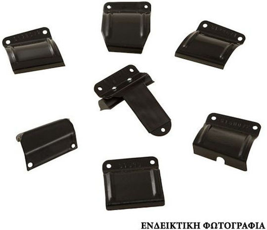 Hermes Füße für Dachträger Endstücke für GS1 und GS3 Stangen für Ford Mondeo/Opel Insignia Opel Abzeichen Volvo S40 Ford Mondeo 4Stück