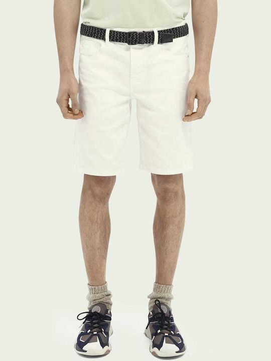 Scotch & Soda Men's Shorts Jeans White