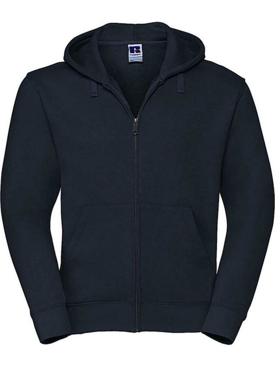 Russell Europe Werbe-Hoodie in Marineblau Farbe