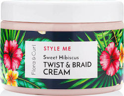 Flora & Curl Sweet Hibiscus Twist and Braid Cream 300ml