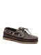 Commanchero Original Men's Leather Boat Shoes Brown 2006-322