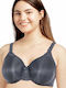 Hedona Dark Grey Minimizer Σουτιέν χωρίς Ενίσχυση με Μπανέλες