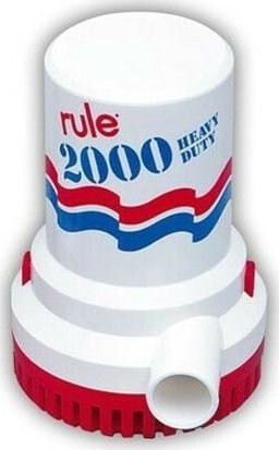 Rule Pumpe Bilge für Boot Automatisch Rule 2000 12V 12V