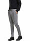 Jack & Jones Men's Trousers Chino Elastic in Slim Fit Gray