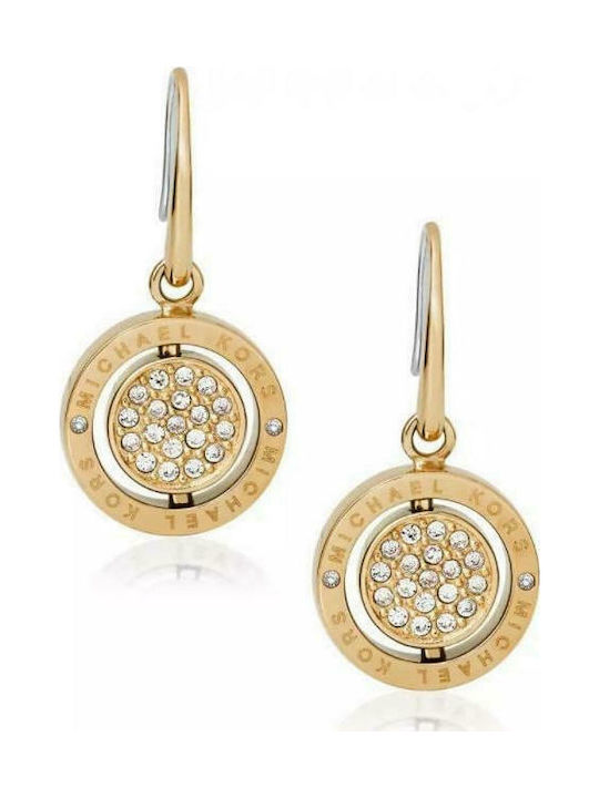 Michael Kors Earrings Pendants made of Steel Gold Plated with Stones MKJ5650710