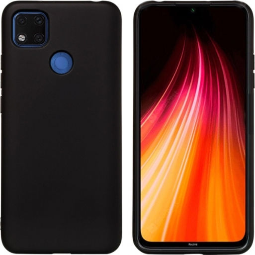Senso Liquid Back Cover Silicone Black (Redmi 9T)