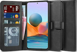 Tech-Protect Wallet Synthetisches Leder Schwarz (Redmi Note 10 Pro)