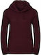 Russell Europe Women's Long Sleeve Promotional Sweatshirt Burgundy