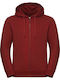 Russell Europe Werbe-Hoodie in Rot Farbe