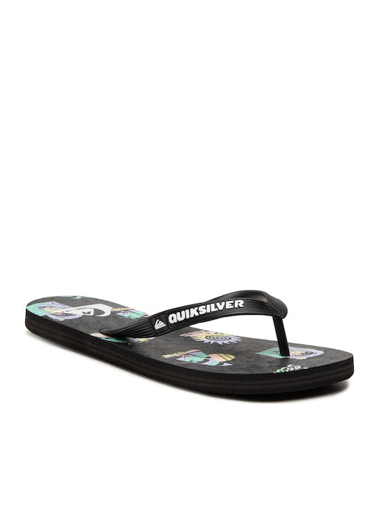 Quiksilver Flip Flops bărbați Negri